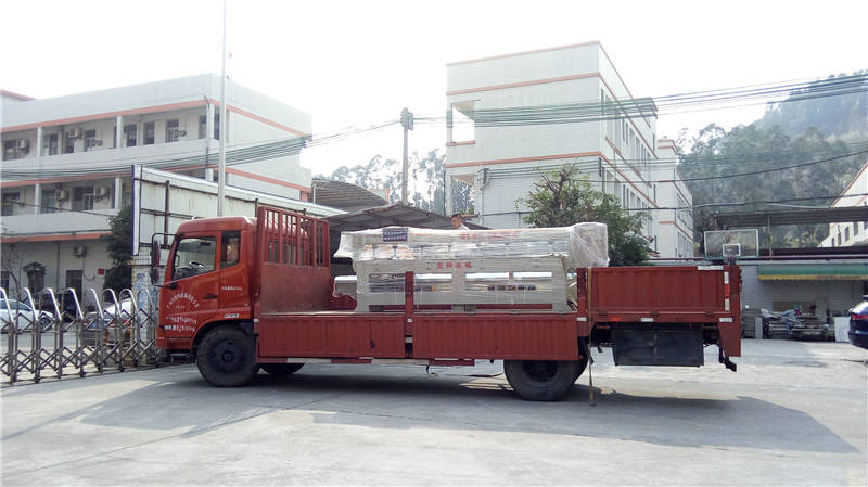WOW!Delivery of the second car：sintered stone slab 45 chamfering machine(图1)