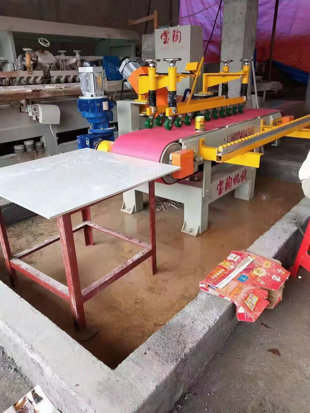 45degree chamfer automatic cutting machine 