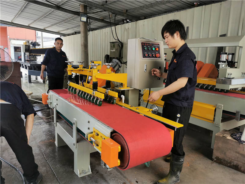 Ceramic tile automatic Edge polishing machine