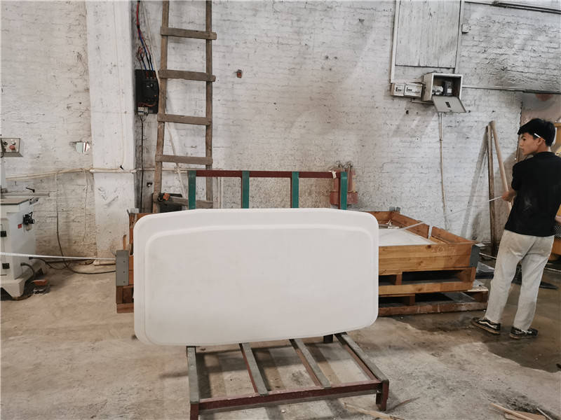 Visit the ceramic plate home factory , Understand the ceramic slabs plate processing