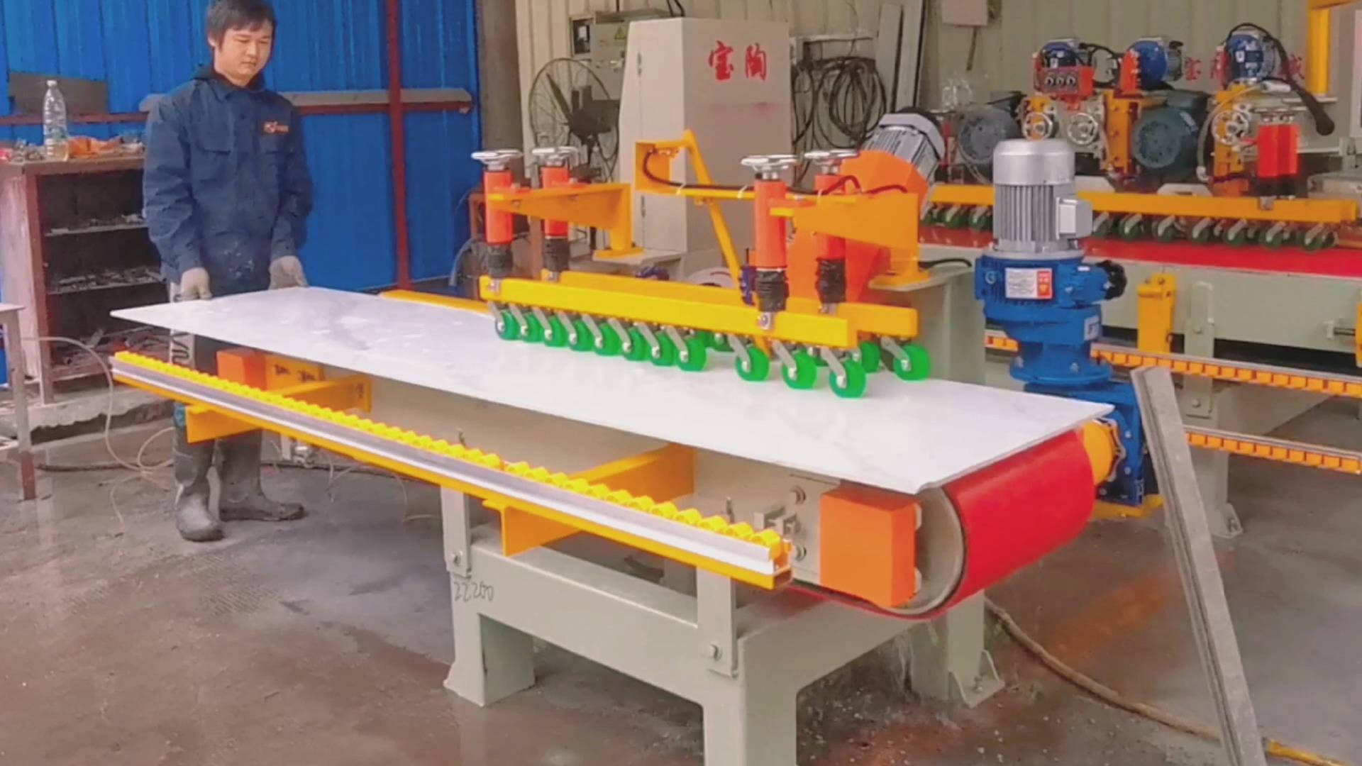 large tile slab 45degree cut 2400mm size only 1min(图3)