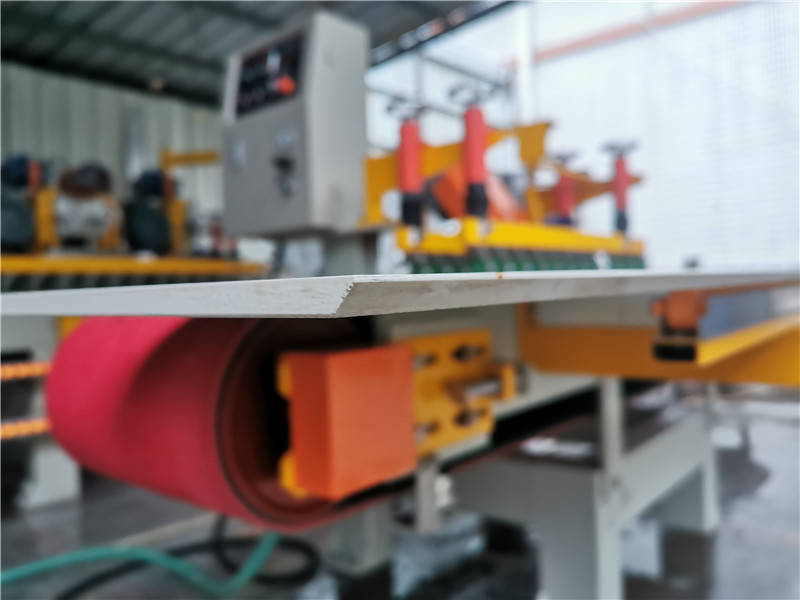 ceramic slab cutting and chamfering machine