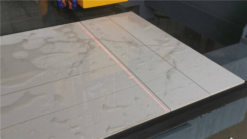 infrared bridge saw cutting machine
