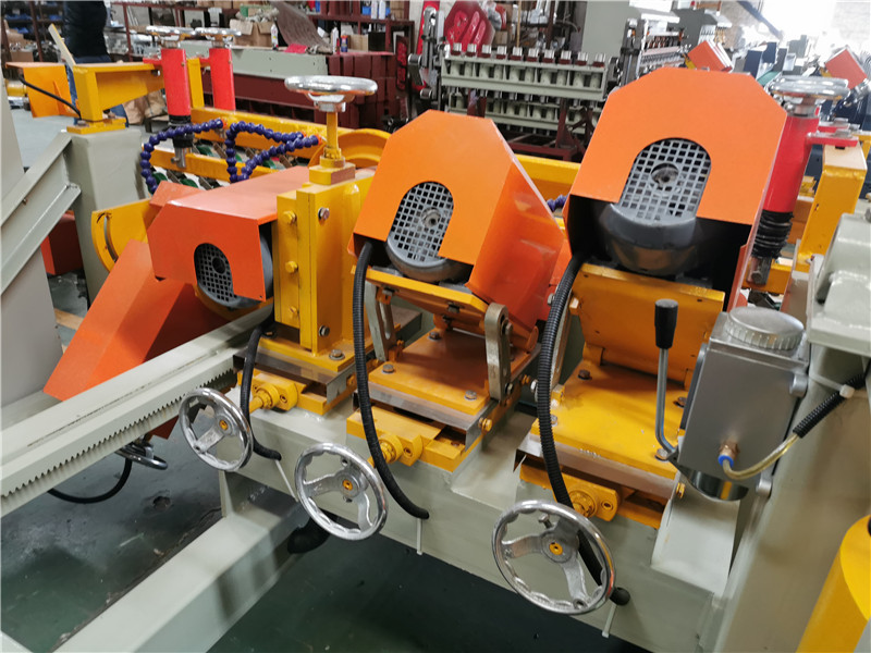stone straight and bevel edge polishing machine 