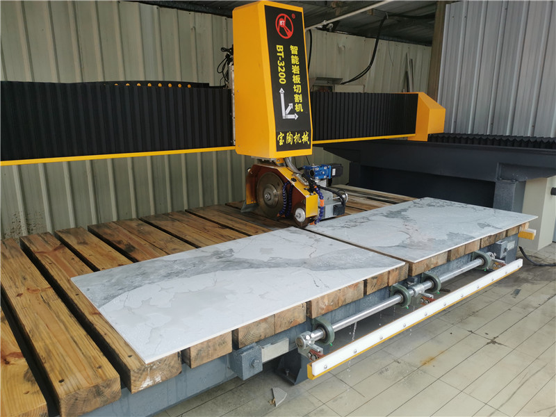 infrared bridge saw CNC stone cutting machine