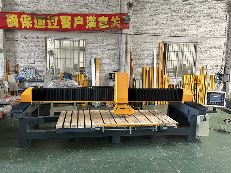 infrared bridge saw CNC stone cutting machine