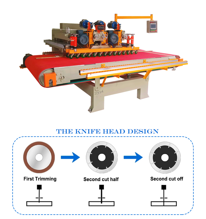 automatic 1800mm CNC Three blades tile cutting machine(图2)