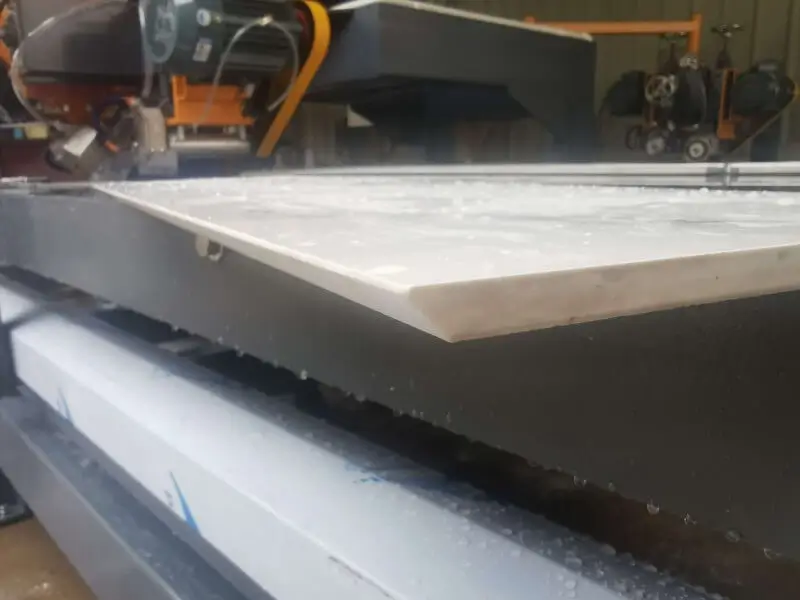 BT1800 PLC 2 Heads Multi-Function Manual Tiles Cutting Machine(图9) 45 miter 瓷砖倒角.webp