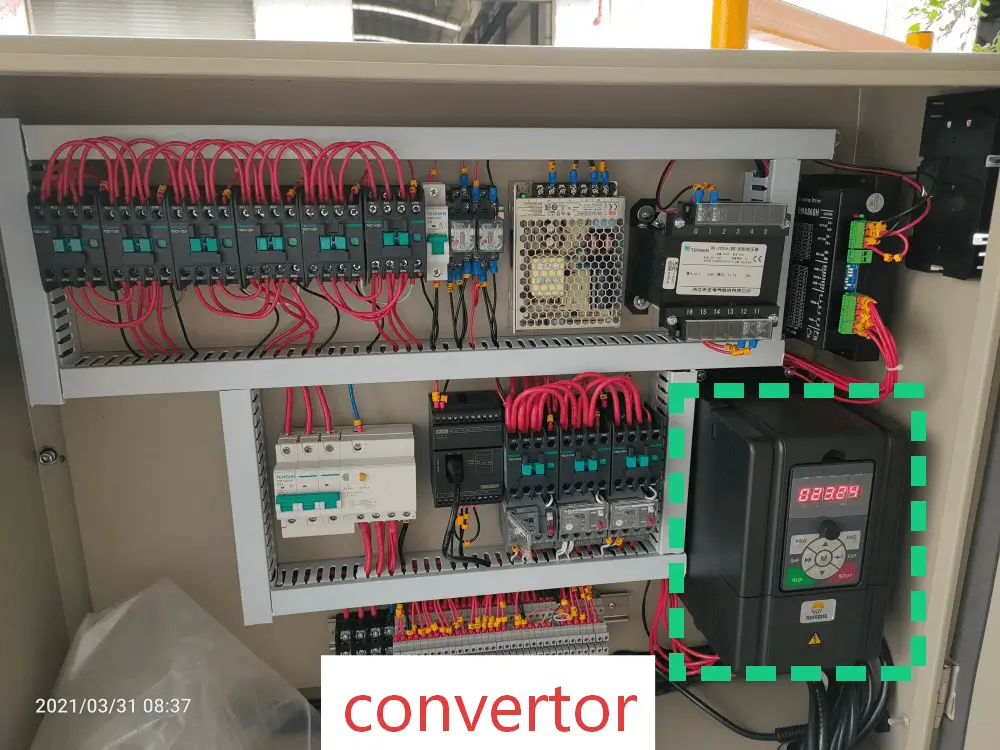 how to put outside the small digital display panel of convertor? (图3) 变频器小面板放到电柜外面 (7).webp